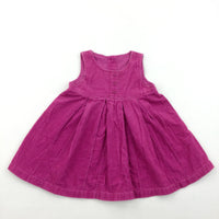 Pink Cord Dress- Girls 6-9 Months