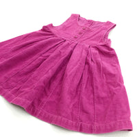 Pink Cord Dress- Girls 6-9 Months