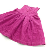 Pink Cord Dress- Girls 6-9 Months