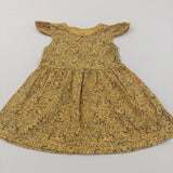 The Lion King Simba Golden Yellow & Black Jersey Dress - Girls 2-3 Years