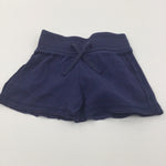 Navy Lightweight Jersey Shorts - Girls 3 Years