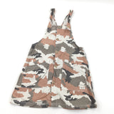 Camo Print Denim Dress - Girls 11-12 Years