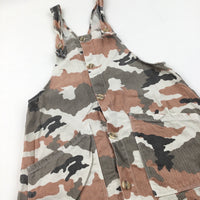 Camo Print Denim Dress - Girls 11-12 Years