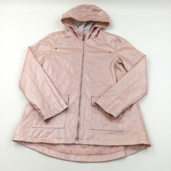 Shiny Pink Lightweight Jacket - Girls 11-12 Years