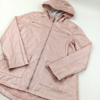 Shiny Pink Lightweight Jacket - Girls 11-12 Years