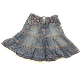 Blue Denim Skirt - Girls 12-18 Months