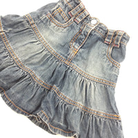 Blue Denim Skirt - Girls 12-18 Months