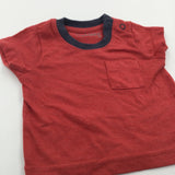 Grey & Red T-Shirt - Boys Newborn