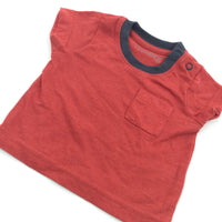 Grey & Red T-Shirt - Boys Newborn