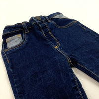 Dark Blue Denim Jeans - Boys 9-12 Months