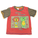 'Animal Book T-Shirt - Boys 2-3 Years