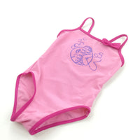 Fish Pink Swimming Costume - Girls 12-18 Months