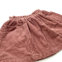 Pink Cord Skirt - Girls 9-12 Months