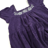 Purple Cord Dress - Girls 12-13 Years