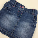 Blue Denim Skirt - Girls 18-24 Months