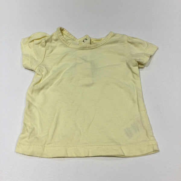 Yellow T-Shirt - Girls Newborn