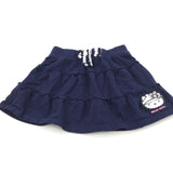 'Hello Kitty' Navy Jersey Skirt - Girls 2-3 Years