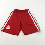 'Aberdeen Football Club' Red Football Shorts - Boys 2-3 Years