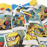 Minions Yellow, Blue & White Swimming Trunks - Boys 2-3 Years