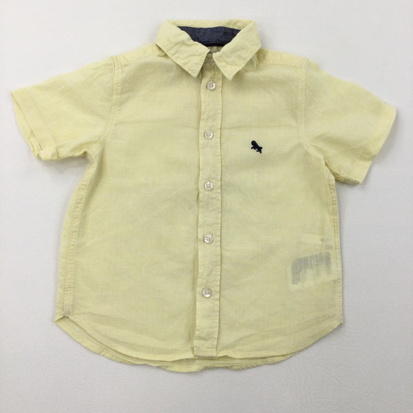 Yellow Short Sleeve Shirt - Boys 18-24 Months