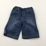 Mid Blue Denim Jeans - Boys 0-3 Months