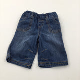 Mid Blue Denim Jeans - Boys 0-3 Months