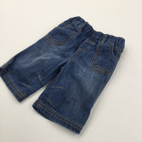 Mid Blue Denim Jeans - Boys 0-3 Months