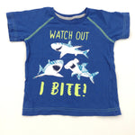 'Watch Out …' Blue T-Shirt - Boys 18-23 Months
