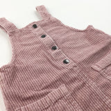 Pink Cord Pinafore Dress - Girls 18-24 Months