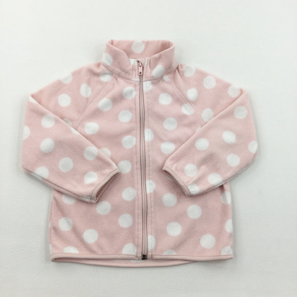 Girls spotty clearance jumper