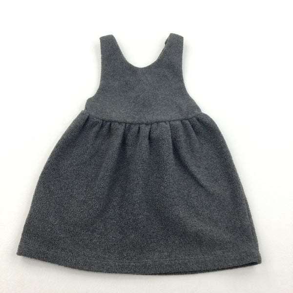 Grey Fleece Dress - Girls 18-24 Months