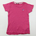 Butterfly Motif Pink T-Shirt - Girls 2-3 Years