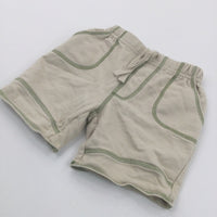 Light Brown Jersey Shorts - Boys 3-6 Months