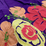 Flowers Colourful Purple Skirt - Girls 2-3 Years