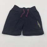 Harry Potter Scar Black Jersey Shorts - Boys/Girls 6-9 Months