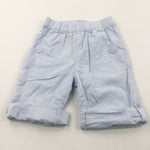 Pale Blue Lightweight Trousers - Boys 6-9 Months