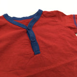 Red & Blue T-Shirt - Boys 9-12 Months
