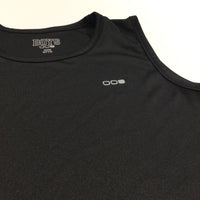 Black Sports Style Vest Top - Boys 6-7 Years