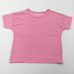 Pink T-Shirt - Girls 7 Years