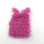 **NEW** Pink Stretchy Rouched Net Dress - Girls 0-12 Months