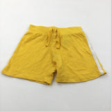 Bright Yellow Lightweight Jersey Shorts - Boys 12-18 Months