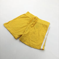 Bright Yellow Lightweight Jersey Shorts - Boys 12-18 Months