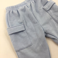 Blue Trousers with Pockets - Boys 0-3 Months