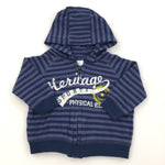 Blue Zip Up Hoodie - Boys 0-3 Months