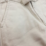 Cream Capri Stretch Cropped Trousers - Girls 4 Years