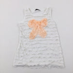 Bow Layered Vest Top - Girls 4-5 Years