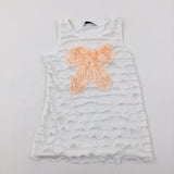 Bow Layered Vest Top - Girls 4-5 Years