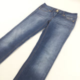Mid Blue Denim Jeans - Girls 9-10 Years
