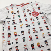 Sport Relief Characters White & Red T-Shirt - Boys 11-12 Years