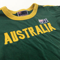 'Australia' Green & Yellow T-Shirt - Boys 18-24 Months